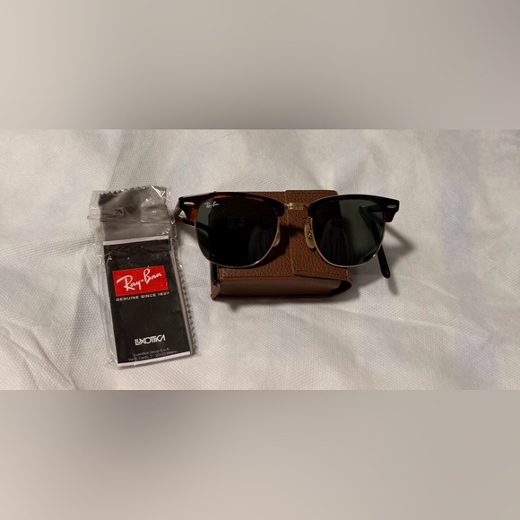 Ray-Ban 2176 Brown and Gold Sunglases Unisex - Picture 2 of 6